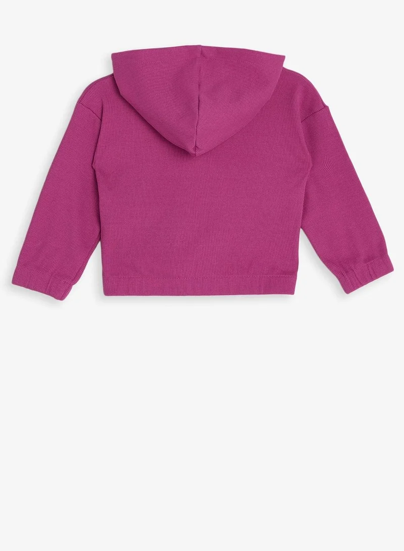 Guess Purple Dragonfruit Infant Graphic Pullover Hoodie for Women | Best Price UAE