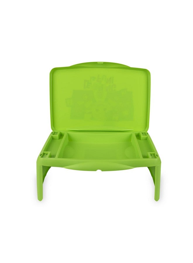 CoCoMelon Kids Lap Desk with Storage - Folding Lid and Collapsible Design - Portable for Travel or use in Bed at Home - Great for Writing, Reading or Other School Activities - Image 4