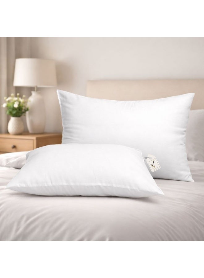 VIEW STAR Viewstar Luxury Sleeping Pillow – Ultra Soft Premium Bed Pillow for Comfortable Neck Support | Breathable Plush Filling | Hotel Quality Sleeping Cushion for Home & Travel Set Of 2 - Image 2