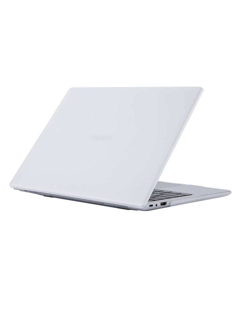 1Pack Rubberized Hard Case Compatible with Huawei Matebook 13s, Plastic Frosted Hard Shell Cover for Matebook 13s --Frosted Clear  - Image 2