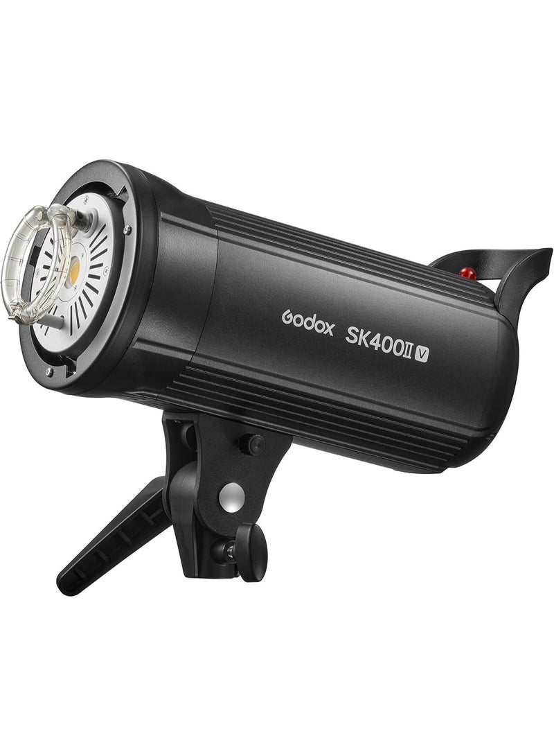 جودوكس طقم استوديو Godox SK400II‑V المزدوج – وحدتان فلاش 400 Ws، وحدة تحكم لاسلكية XT‑16، softbox، مظلات، وحقيبة نقل - Image 2