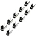 A-Team Performance ATeam Performance 316Inch Stainless Steel Brake Line Clips Clamps 316Inch Black Industrial Neoprene Cushion Corrosion Resistant Protects Brake Fuel Lines Cables 10 Pack - Image 2