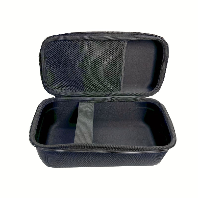 Grey Heavy Duty EVA Hard Shell Shockproof Protective Case for HY300 HY300 Pro HY320 Projector with Interior Fit Carry Handle Durable Zipper Closure for Home Theater Office Travel Organizer Tote Box - Image 1