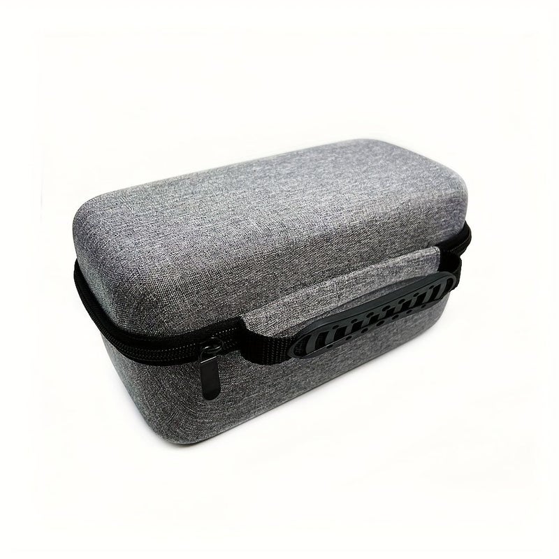 Grey Heavy Duty EVA Hard Shell Shockproof Protective Case for HY300 HY300 Pro HY320 Projector with Interior Fit Carry Handle Durable Zipper Closure for Home Theater Office Travel Organizer Tote Box - Image 4
