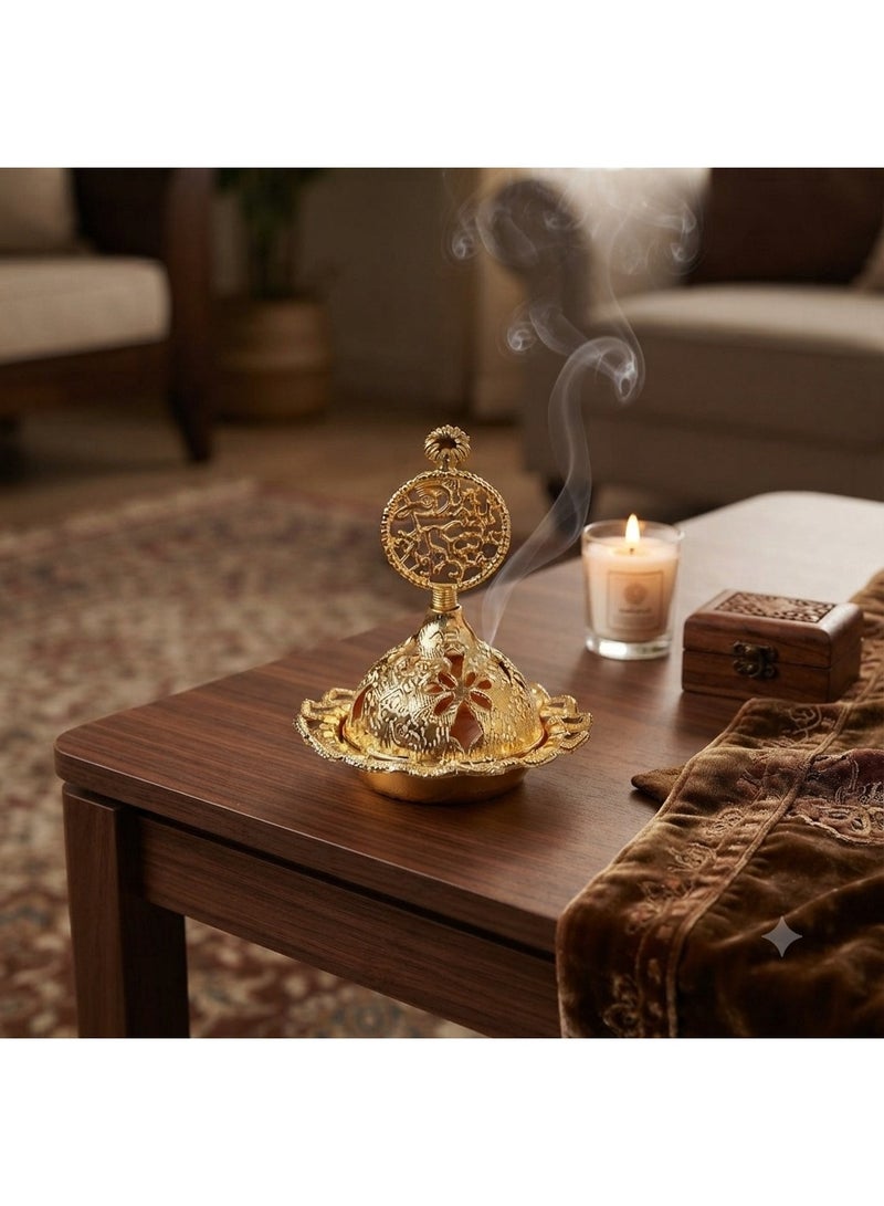 Add a touch of luxury to your home with this charming small oriental incense burner. - Image 3