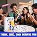 ATG Mic Karaoke Party Game Real Mic Hilarious Singing Challenge for Families Friends with 260 Song Lyrics Perfect for Games Nights Birthday Parties 8 Years Old 210 Players - Image 4