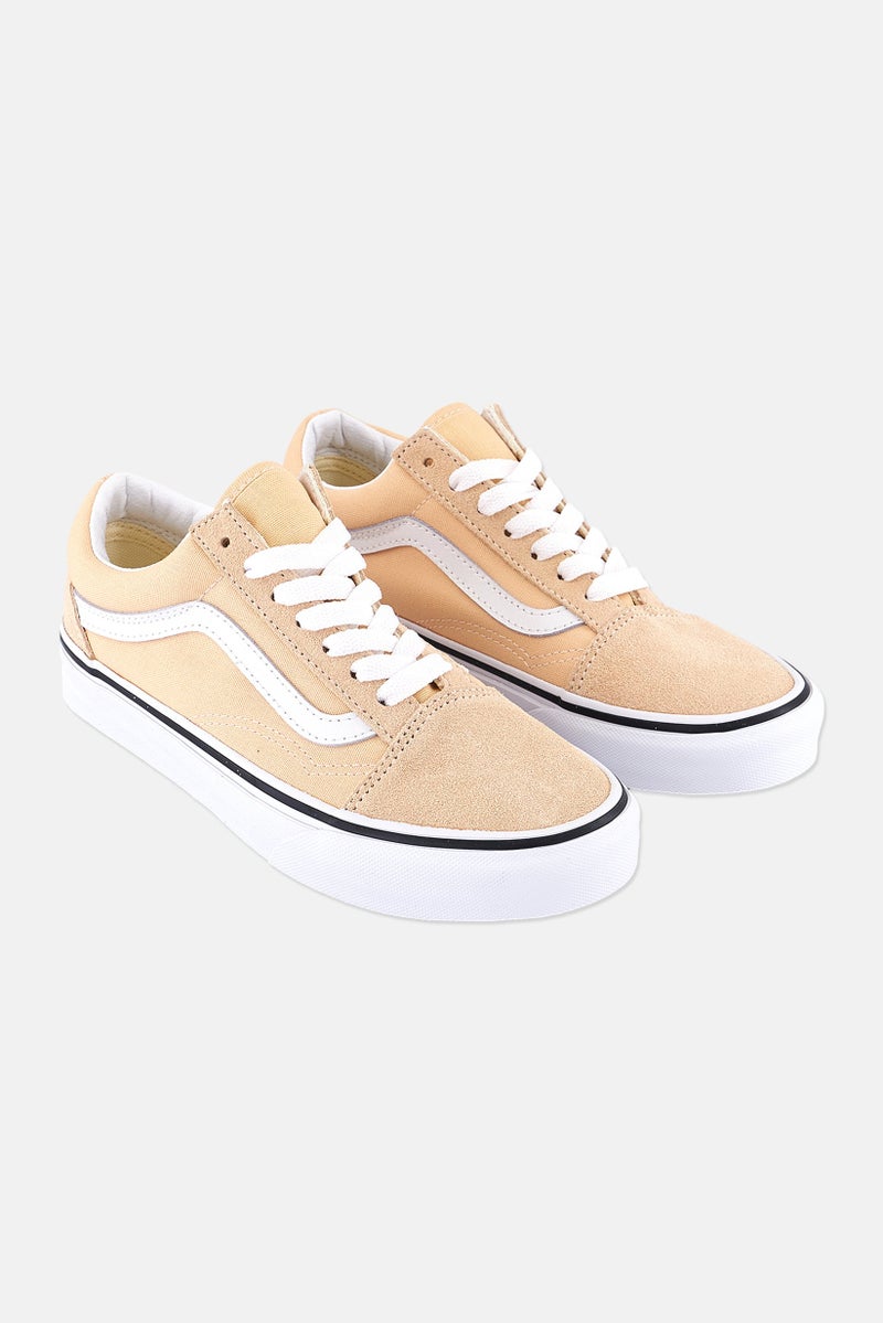 VANS أحذية التزلج النسائية القديمة ذات الأربطة، خوخي - Image 1