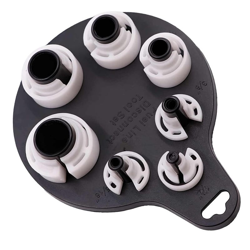 HELLARO Car Air Conditioner Fuel Line, Car Air Conditioner Oil Fuel Line Disassembly Tool, Air Conditioner Oil Fuel Line Separator Tool, Line Connector Release Clip Set - Image 3