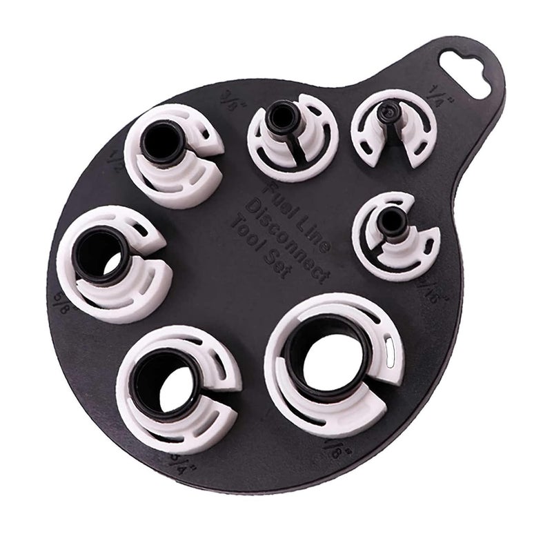 HELLARO Car Air Conditioner Fuel Line, Car Air Conditioner Oil Fuel Line Disassembly Tool, Air Conditioner Oil Fuel Line Separator Tool, Line Connector Release Clip Set - Image 4