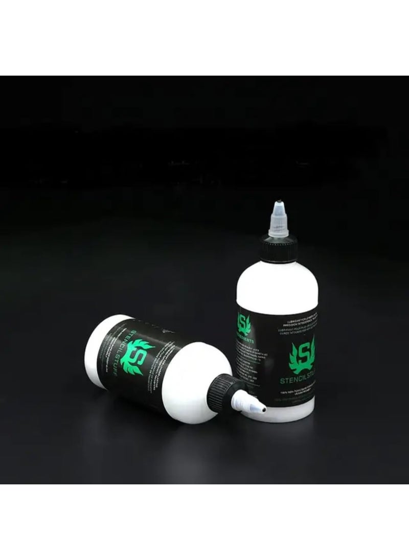 Stencil Stuff Transfer Solution 240ml – Professional-Grade Stencil Application Fluid for Clean, Precise Transfers – Leakproof Bottle with Dispensing Tip – Ideal for Tattoo & Art Stencils