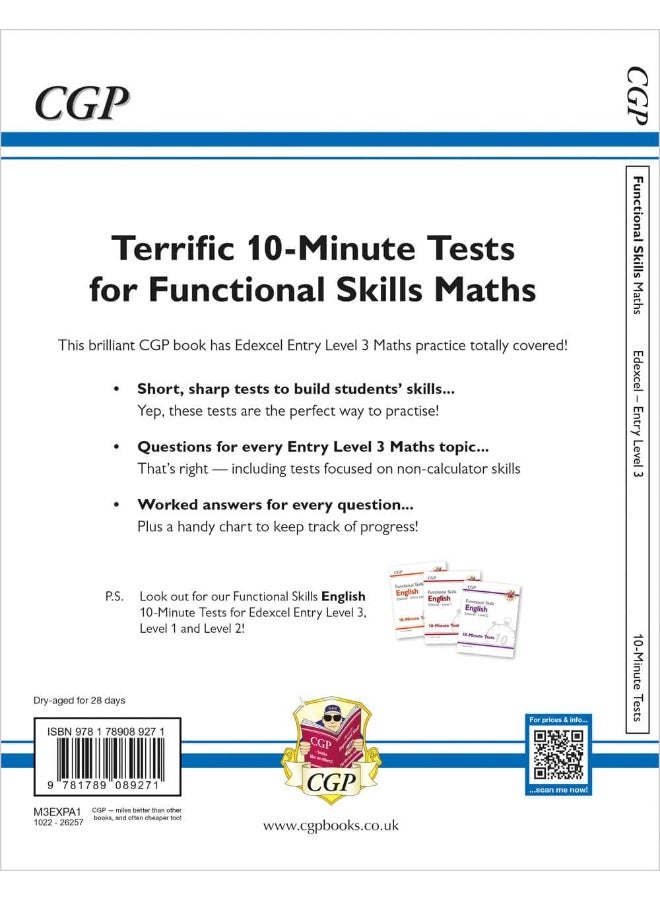 Functional Skills Maths: Edexcel Entry Level 3 - 10-Minute Tests - Image 2