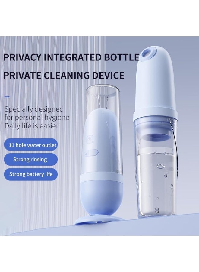 Ump Electric Portable Bidet Handheld Personal Shattaf Sprayer, Travel Toilet Hygiene Washer Device for Outdoor, Three Modes,11 Nozzle Gentle Spray, Baby Cleansing and Postpartum Care - Image 2