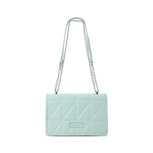 Fastrack Casual Sling Bag with Magnet Button Closure for Girls, Small Size with Internal Organiser, Handheld Design and Metal Chain Sling - Image 5