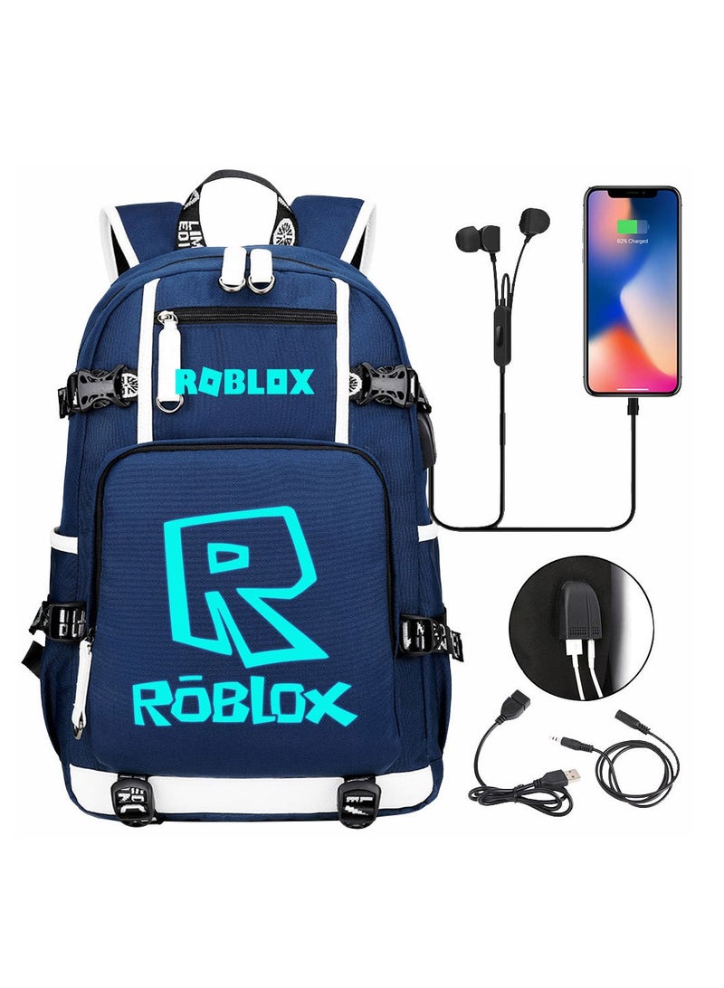 روبلوكس سماعات روبلوكس يو اس بي حقيبة ظهر للسفر من ساوث ليجر