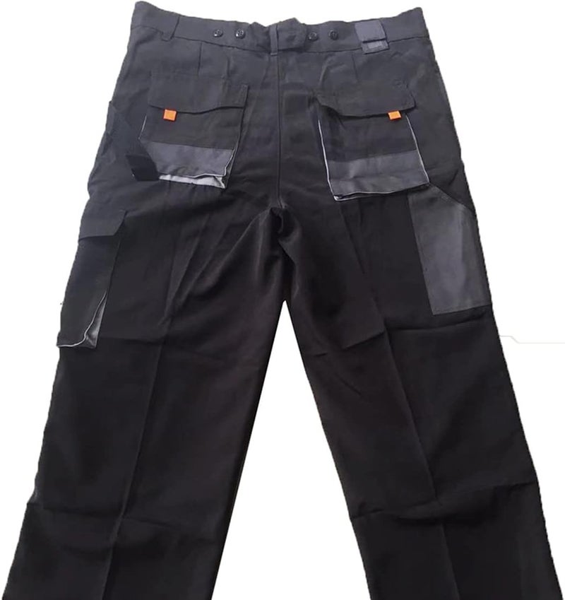 Welding Suits Working Bib With Pocket, Safety Work Wear For Men, Protective Welding Overalls - Image 3