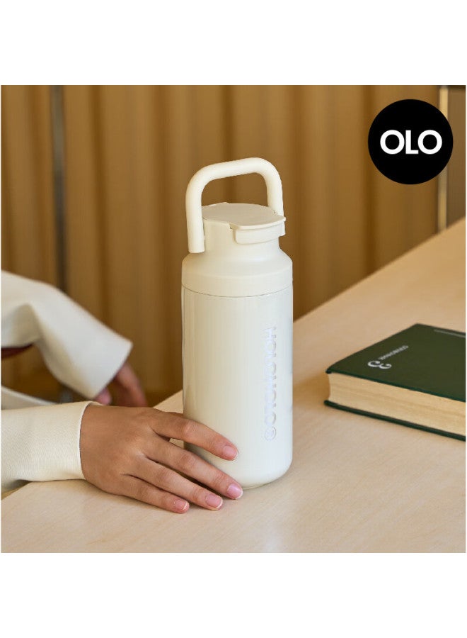 Holoholo 316 Stainless Steel Insulated Mug Large Capacity, Stylish Tea Infuser Cup For Men And Women, Children's Student Water Bottle - Image 2
