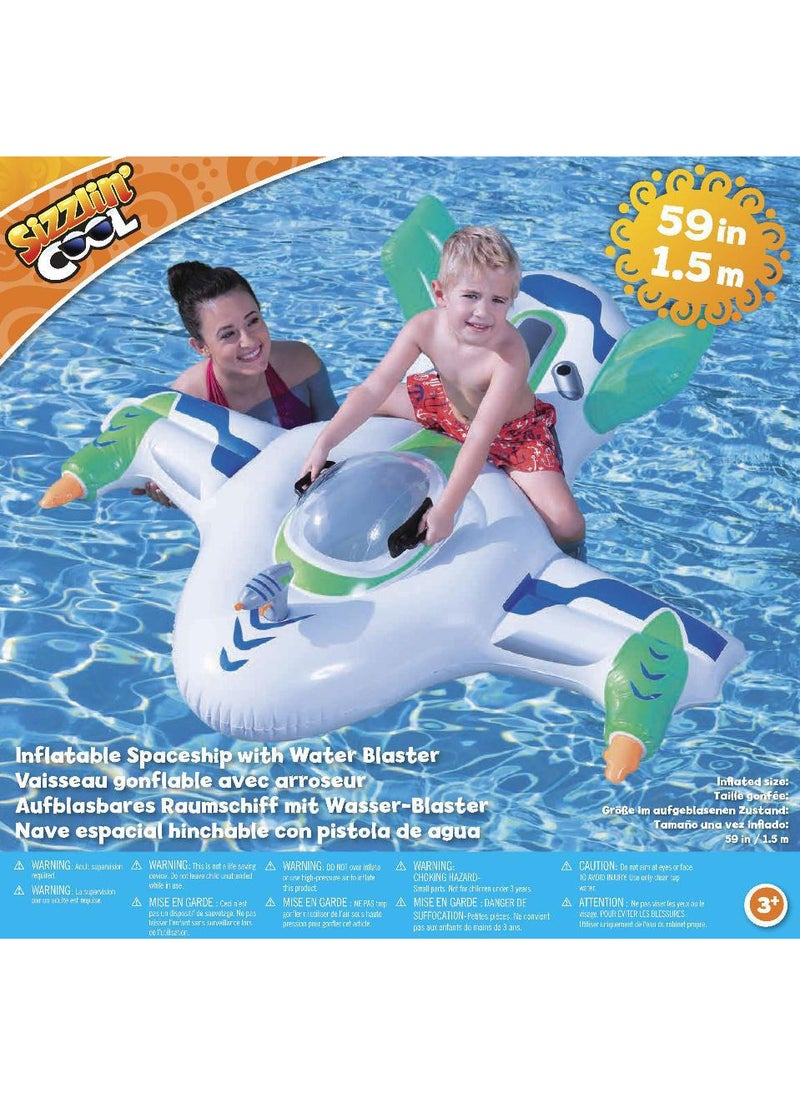 AUTOYSUR - Baby Swimming Ring Inflatable,Kids Toddler Infant Swimming Float Pool Floaties Pool Ring with Seat Summer Outdoor Water Bath Toys Suitable for 1-6 Year Old Baby (Fighter) - Image 1