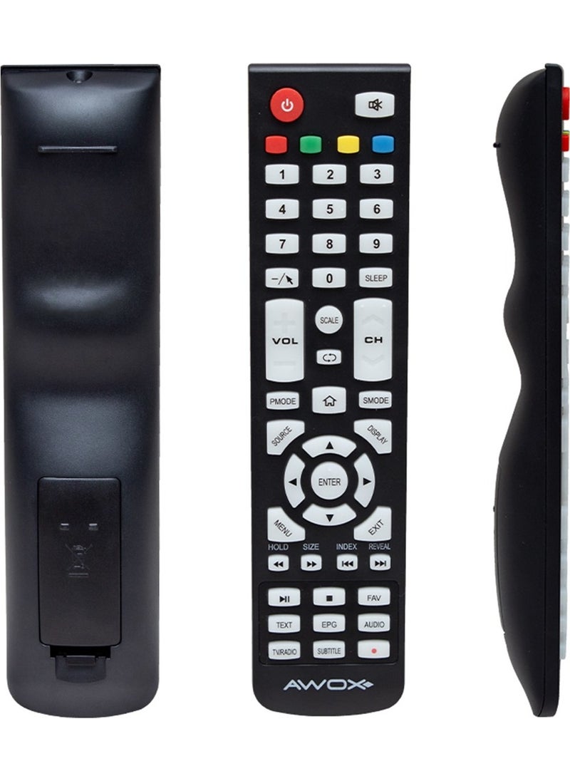 AWOX Kl 55 U5600STR-B205000S 4K Smart LCD-Led TV Remote 