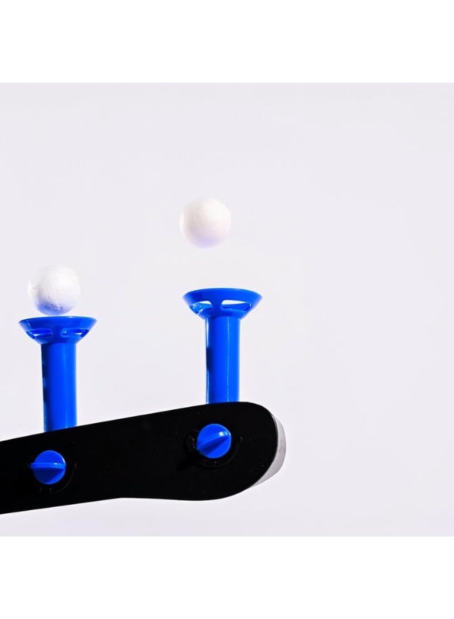 Kids Shooting Game Toy Set Floating Foam Ball Catapult Air Toy And Shooting Target 2 Soft Bullet Launchers 10 Floating Balls 10 Foam Darts 5 Air Columns - Image 3