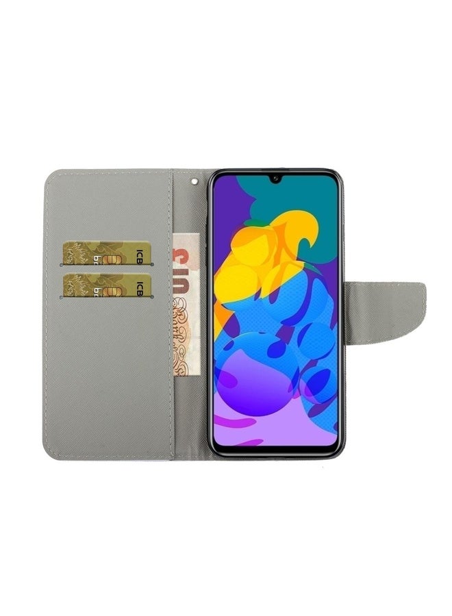 HuHa Case Cover For Huawei Honor Play 4T Pro Colored Drawing Horizontal Flip Leather Case with Holder & Card Slot & Wallet(Mandala) - Image 4