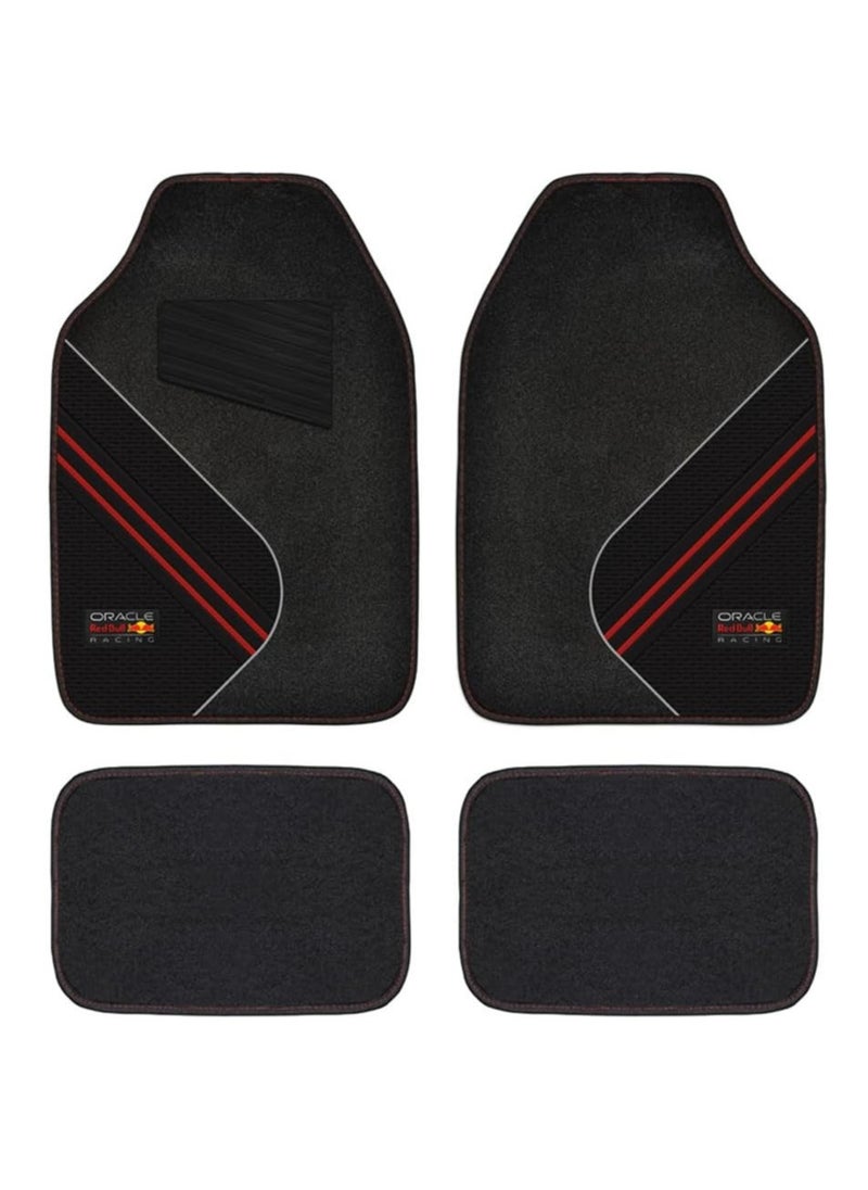 Red Bull Red Bull Racing Oracle Universal car mats set 4 piece set Black  - Image 1