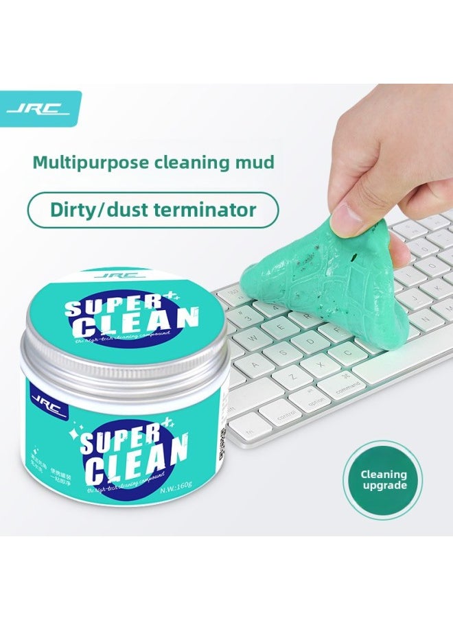 JRC Mechanical Keyboard Cleaning Mud Computer Cleaning Soft Glue Car Air Conditioning Port Dead Angle Sterilization Non-stick Hand Cleaning Mud-Color:Sky Blue