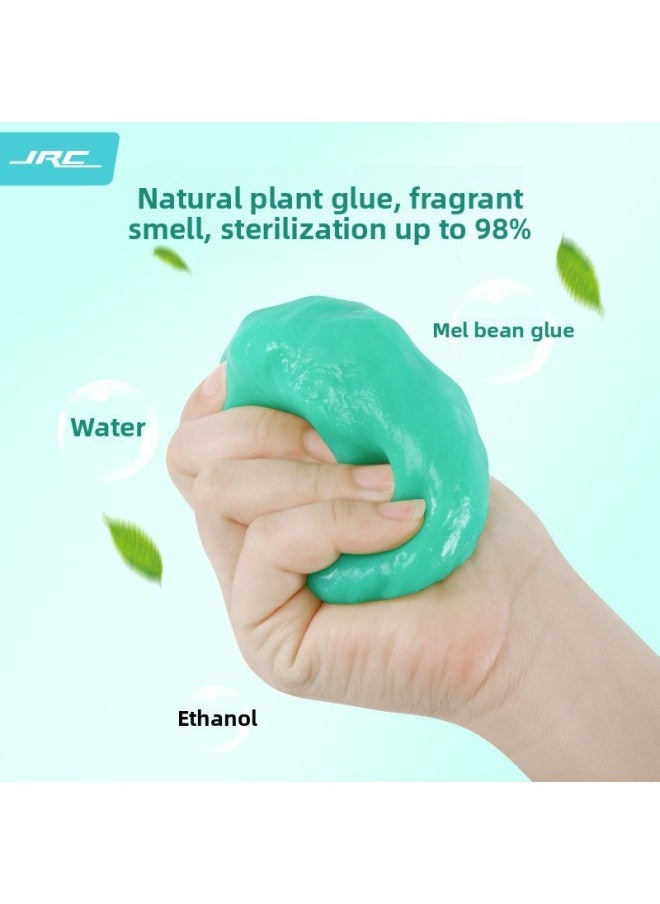 JRC Mechanical Keyboard Cleaning Mud Computer Cleaning Soft Glue Car Air Conditioning Port Dead Angle Sterilization Non-stick Hand Cleaning Mud-Color:Sky Blue
