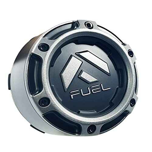 Fuel Offroad Wheels 1005-50SGD Matte Black and Gray Center Cap 8 Lug - Image 1