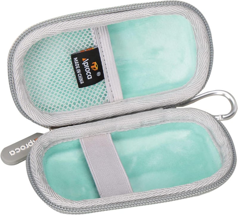 Aproca Green Hard Travel Carrying Storage Case, for EMAY Portable ECG Monitor Wireless EKG Monitoring Devices - Image 2