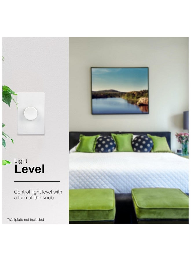 جي إي مفتاح إضاءة دوار أحادي القطب من GE، تشغيل/إيقاف، يُستخدم مع مصابيح LED القابلة للتعتيم، ومصابيح CFL، والمصابيح المتوهجة، يتضمن مقبضين بلونين، مُدرج في قائمة UL، أبيض/لوزي فاتح، 18021 - Image 4