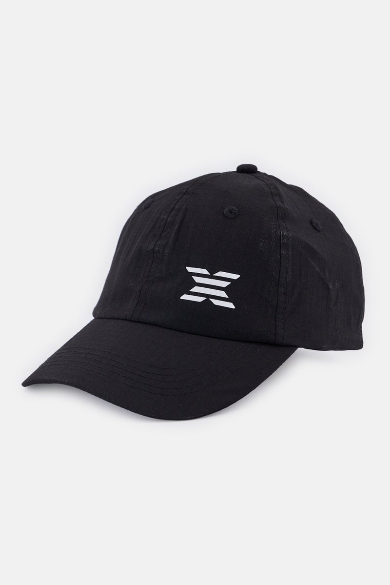 RBX Men Brand Logo Adjustable Cap, Black  - Image 1