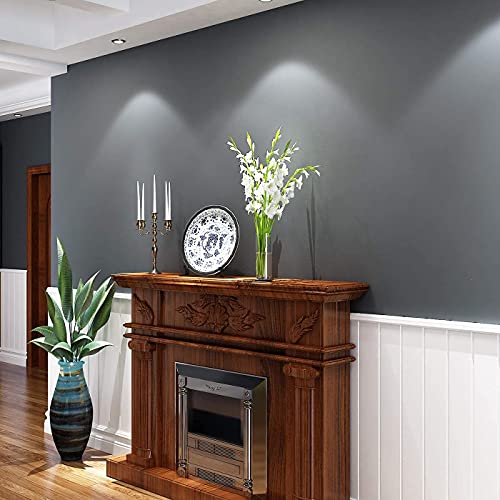 HOME13™ Matte Grey Wallpaper (24x72 in) Decorative Self Adhesive Countertop Cabinets Wallpaper - Image 4