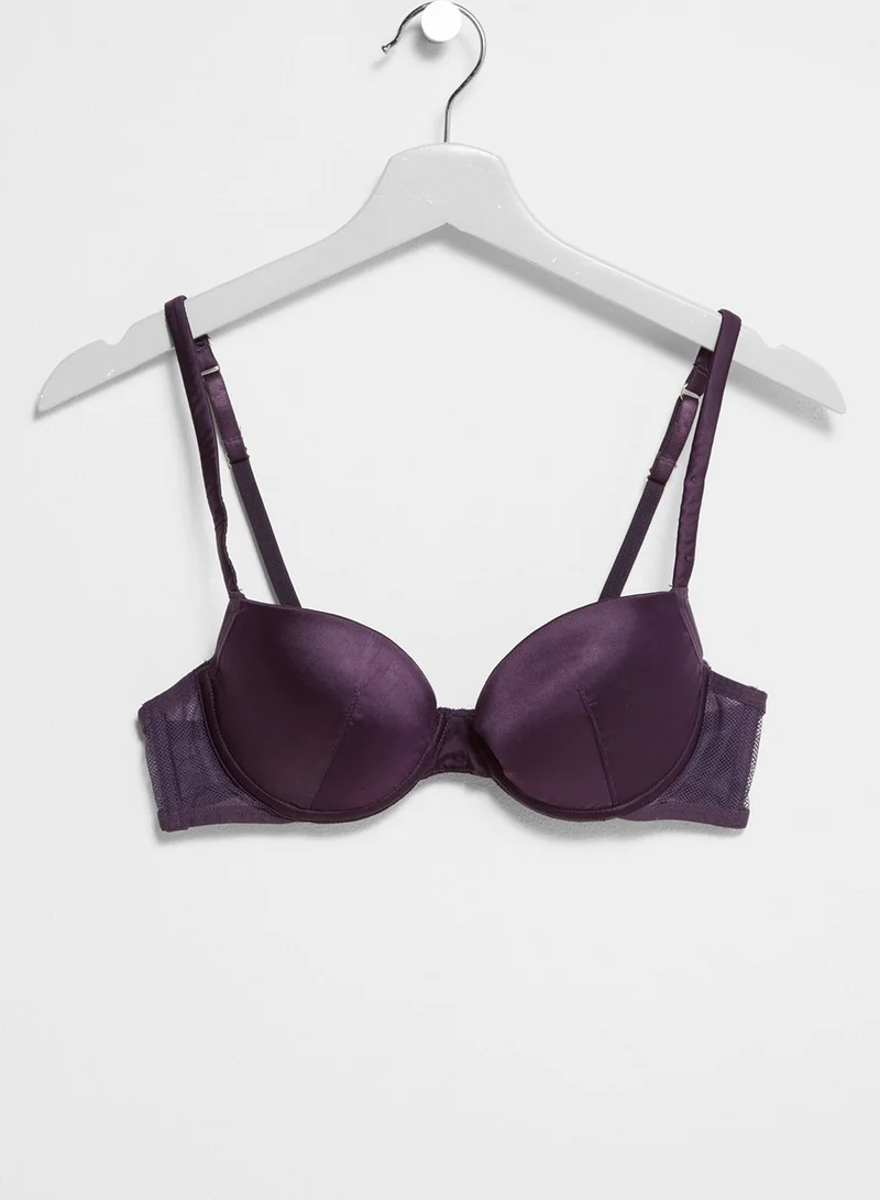 Ann Summers Lace Detail Plunge Bra