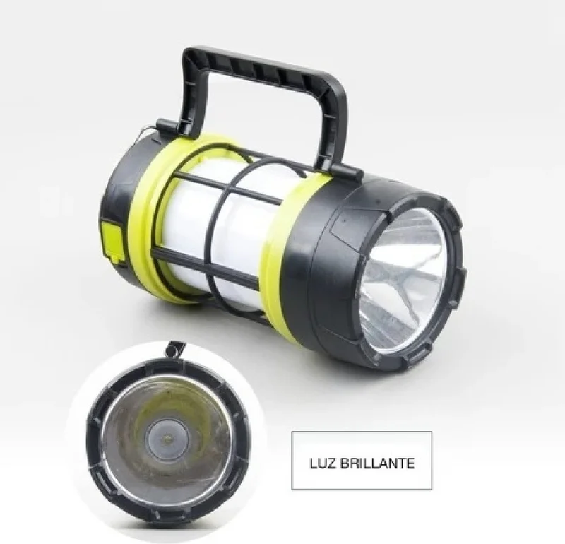 caddeoutlet RC-910 Solar Powered Solar Lighting Camping Tent Lamp Rechargeable Bulb LED Rechargeable Flashlight Searchlight 89794