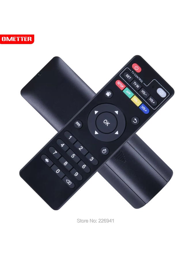 OMETTER جهاز تحكم عن بعد لجهاز التلفاز الذكي أندرويد توب بوكس لموديلات MXQ MXQPRO MXQ-4K M8S H96 Pro M8N M8C M8S V88 M10 M12 X96 MXQ MXQ Pro - Image 2