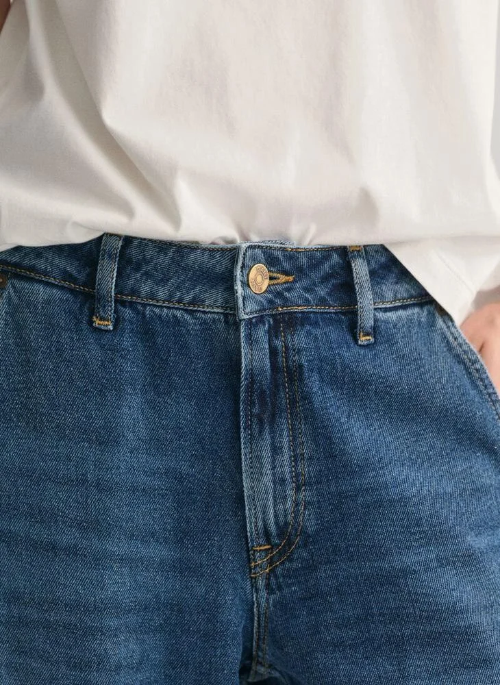 GANT Gant Low-Waisted Wide Leg Jeans