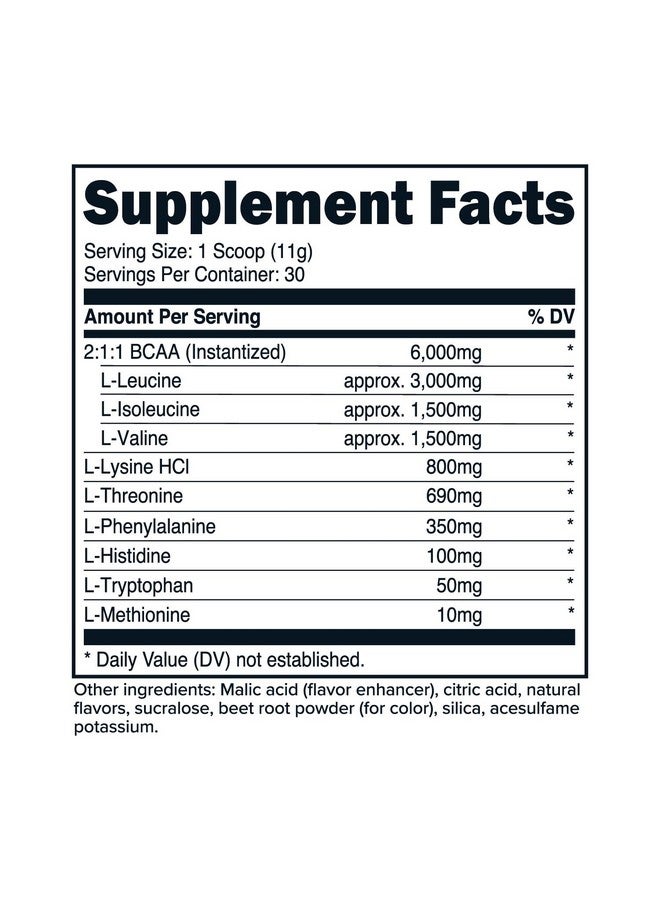 بريما فورس مسحوق Primaforce EAA (30 وجبة، بنكهة الفاكهة) | أحماض أمينية أساسية قبل التمرين وأثناءه والتعافي - خالية من الكائنات المعدلة وراثيًا وخالية من الجلوتين - Image 2