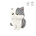 Larcele Micro Building Blocks Set DIY Mini Building Toy Bricks for Age Over 12 Years 1412 Pieces KLJM05 Munchkin CatGrey - Image 4