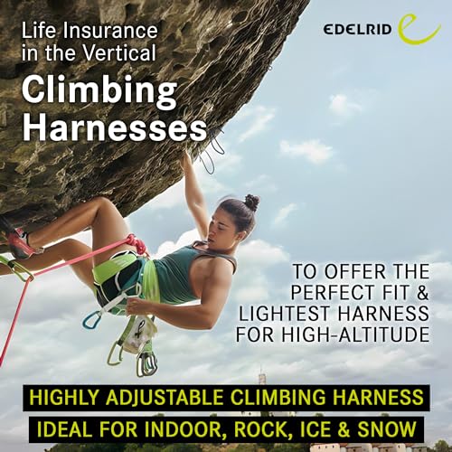 EDELRID Moe III Climbing Harness (Small) - Easy Glider Buckle, Center Fit Construction, Gear Loops - Image 5