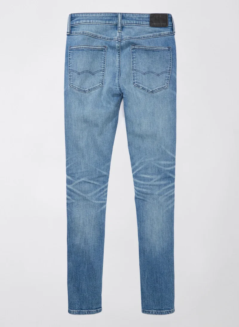 امريكان ايجل Rinse Wash Skinny Fit Jeans