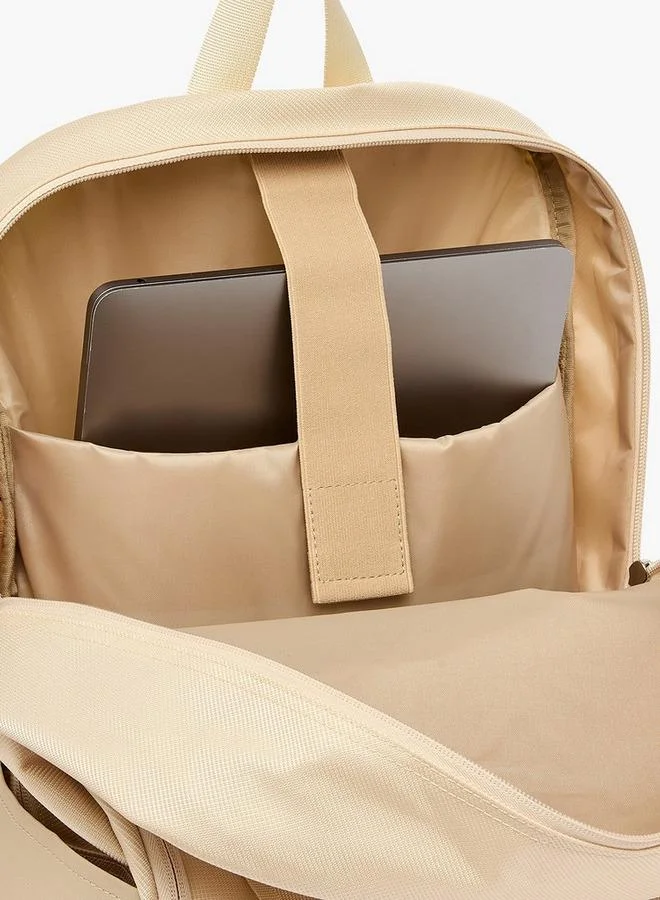 Kappa CREAM Solid Backpack For Kids 8-13 Years With Coin Pouch  | Best Price UAE