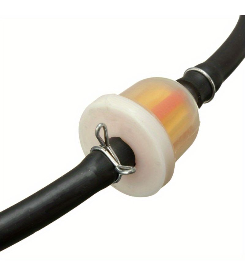 Petrol Inline Fuel Gas Filter 1pc with Hose Oil Cup For ATV Dirt Bike - Image 4