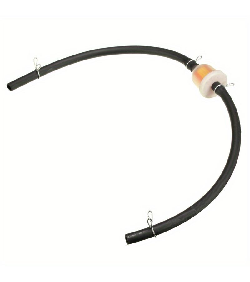 Petrol Inline Fuel Gas Filter 1pc with Hose Oil Cup For ATV Dirt Bike - Image 3