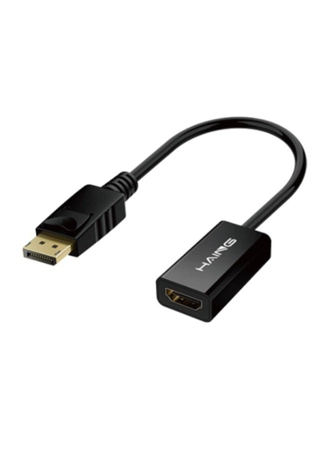 Haing DisplayPort to HDMI, Gold-Plated DP Display Port to HDMI Adapter - Image 2