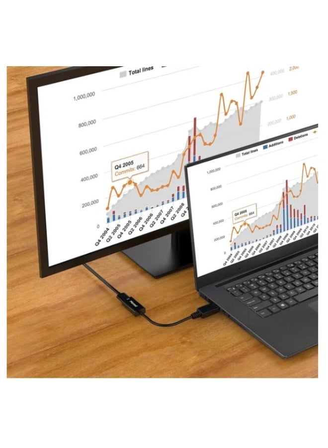 Haing DisplayPort to HDMI, Gold-Plated DP Display Port to HDMI Adapter - Image 4