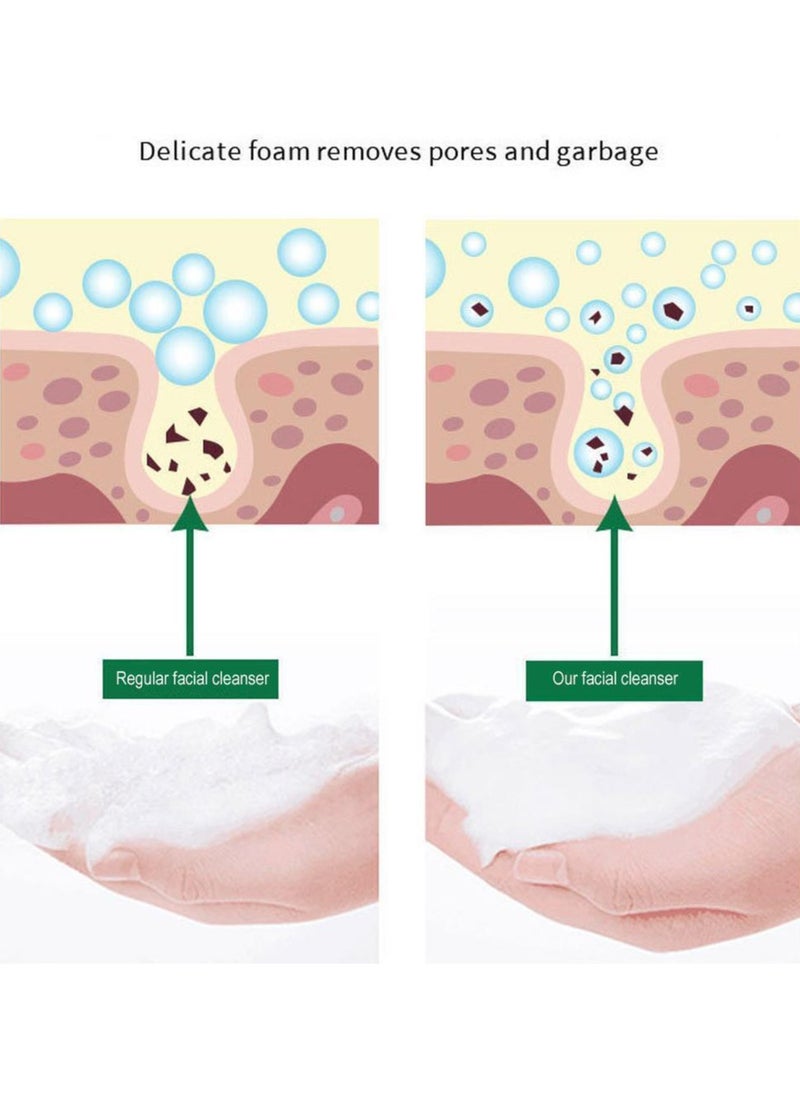 KANGYUAN 120g Whitening Freckle Removing Facial Deep Skin Cleansing Oil Water Products Locking Control Cleanser  - Image 4