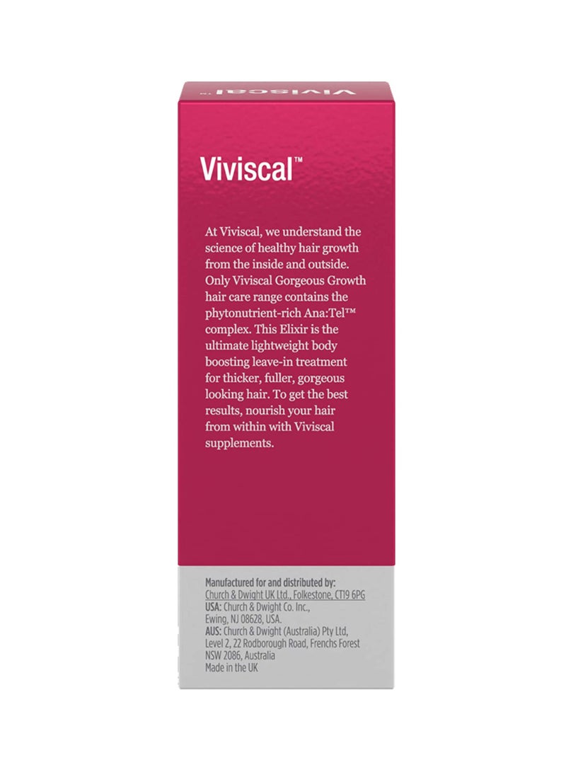 Viviscal Gorgeous Growth Densifying Elixir, Leave - In Elixir for Thicker, Fuller Looking Hair 50ml - Image 4