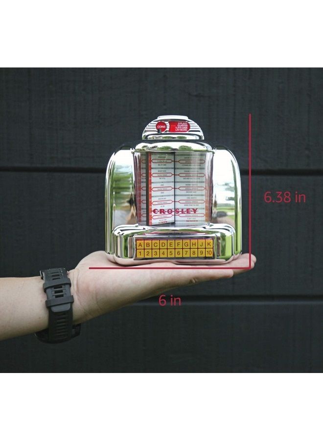 Crosley CR1120A-SI The Diner Jukebox Radio - Silver - Image 2