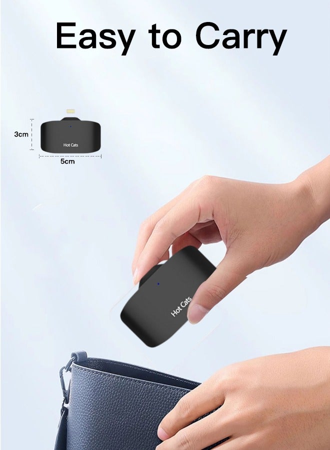 SD Card Reader for iPhone&iPad with Lighting interface, Supports SD, TF Card, Micro SD Card, Black - Image 4