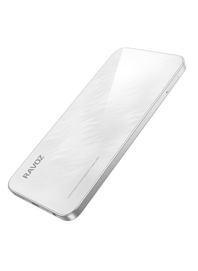 رافوز Ravoz A7 (بدون كاميرا وبدون نظام تحديد المواقع GPS)، ذاكرة وصول عشوائي (RAM) سعة 16 جيجابايت (8 جيجابايت + 8 جيجابايت قابلة للتوسيع)، ذاكرة تخزين داخلية (ROM) سعة 256 جيجابايت | تقنية NFC | نظام Android 16 | اللون الأبيض (نسخة الإمارات) - Image 3